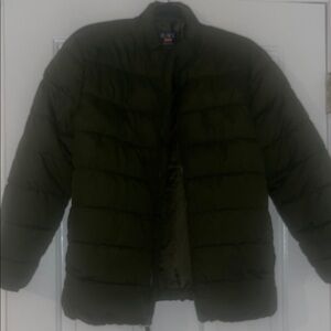 Dark Green Puffer Jacket